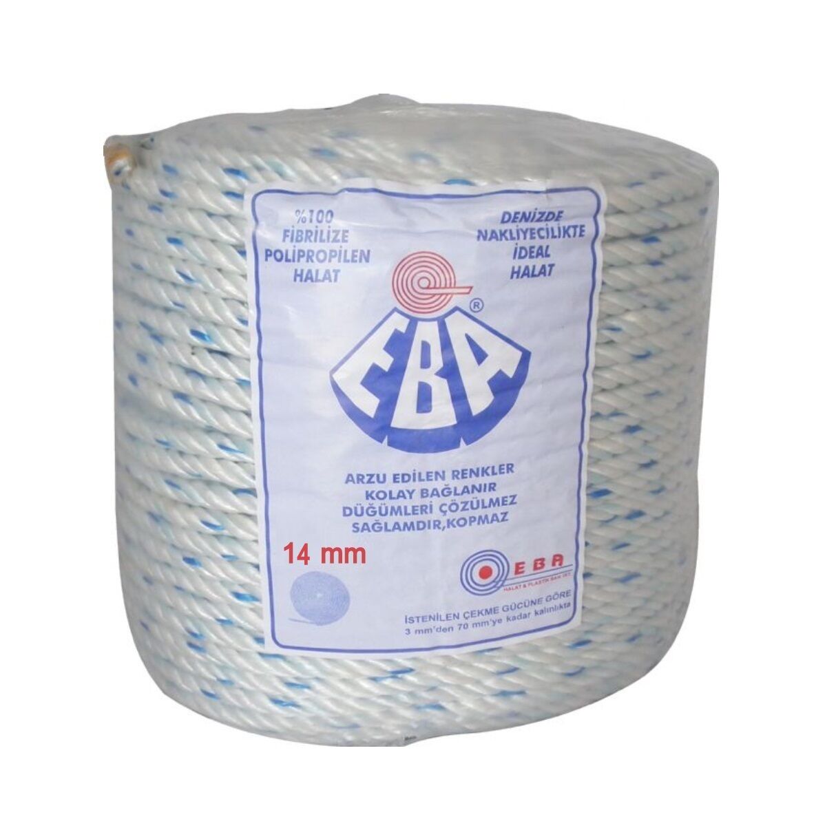 Eh14 Eba Naylon Halat 14Mm