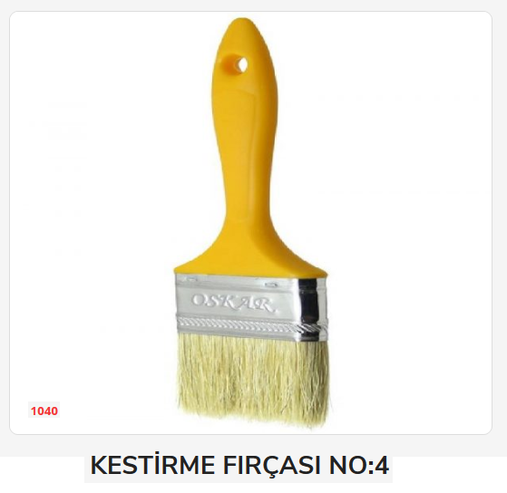 1040 Kestirme Fırçası No:4