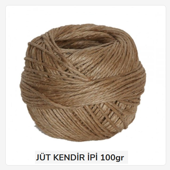 653-02 İpsan Jüt Kırnap İpi 100Gr