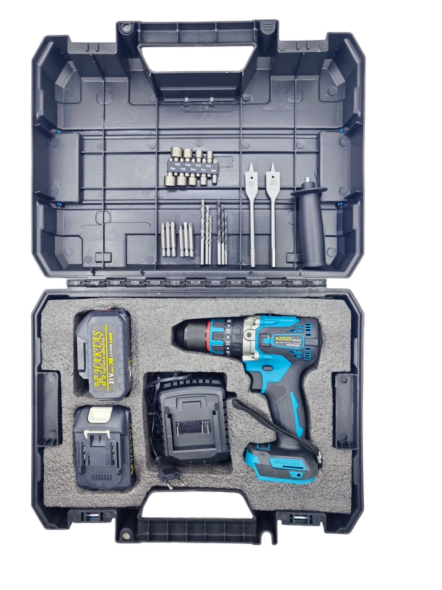 Hkt-526 Haktaş Şarjlı Darbeli Matkap 21V 3.0Ah