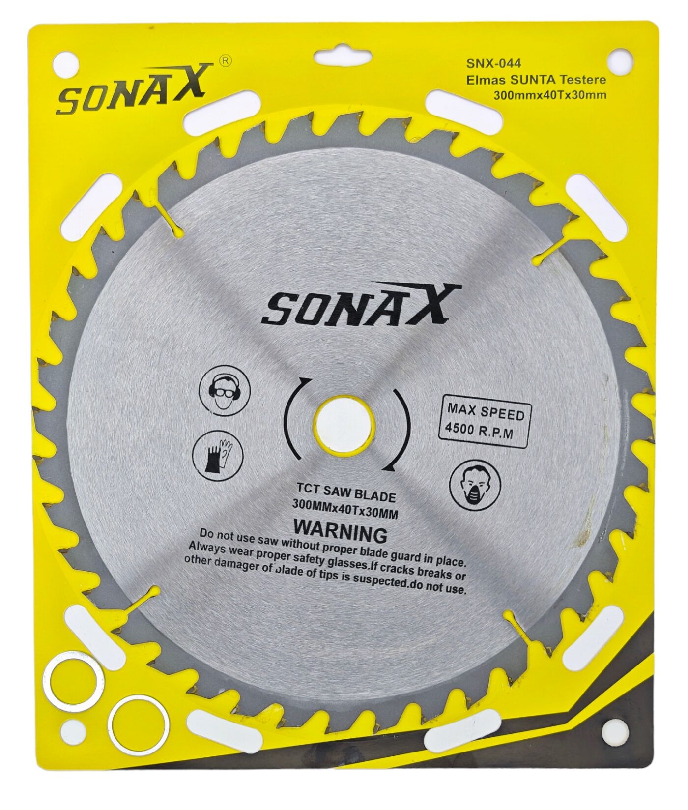 Snx-044 Sonax Elmas 40T Sunta Testere 300*30Mm