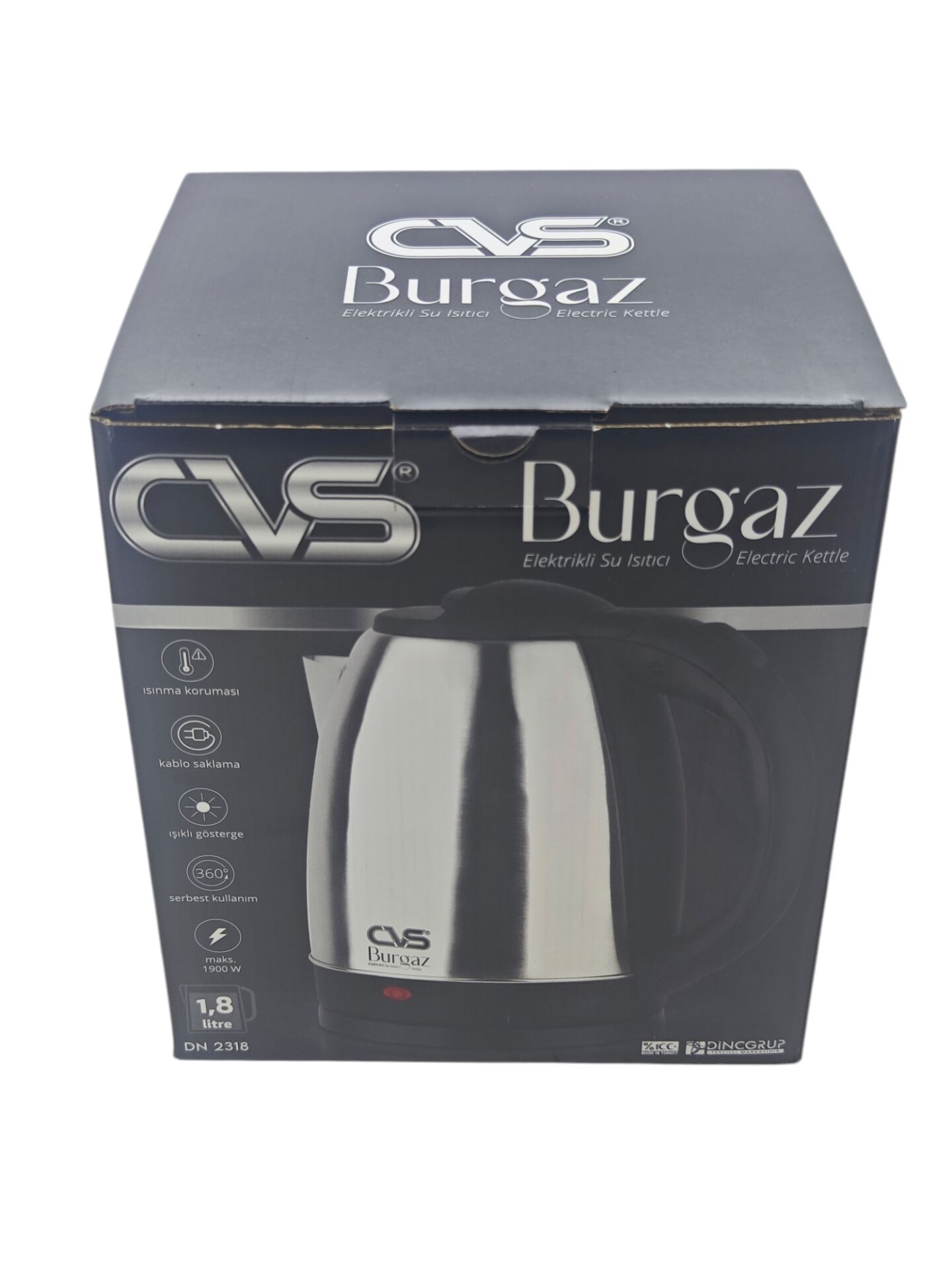 DN 2318 CVS Burgaz Elektrikli Su Isıtıcı - Ketil