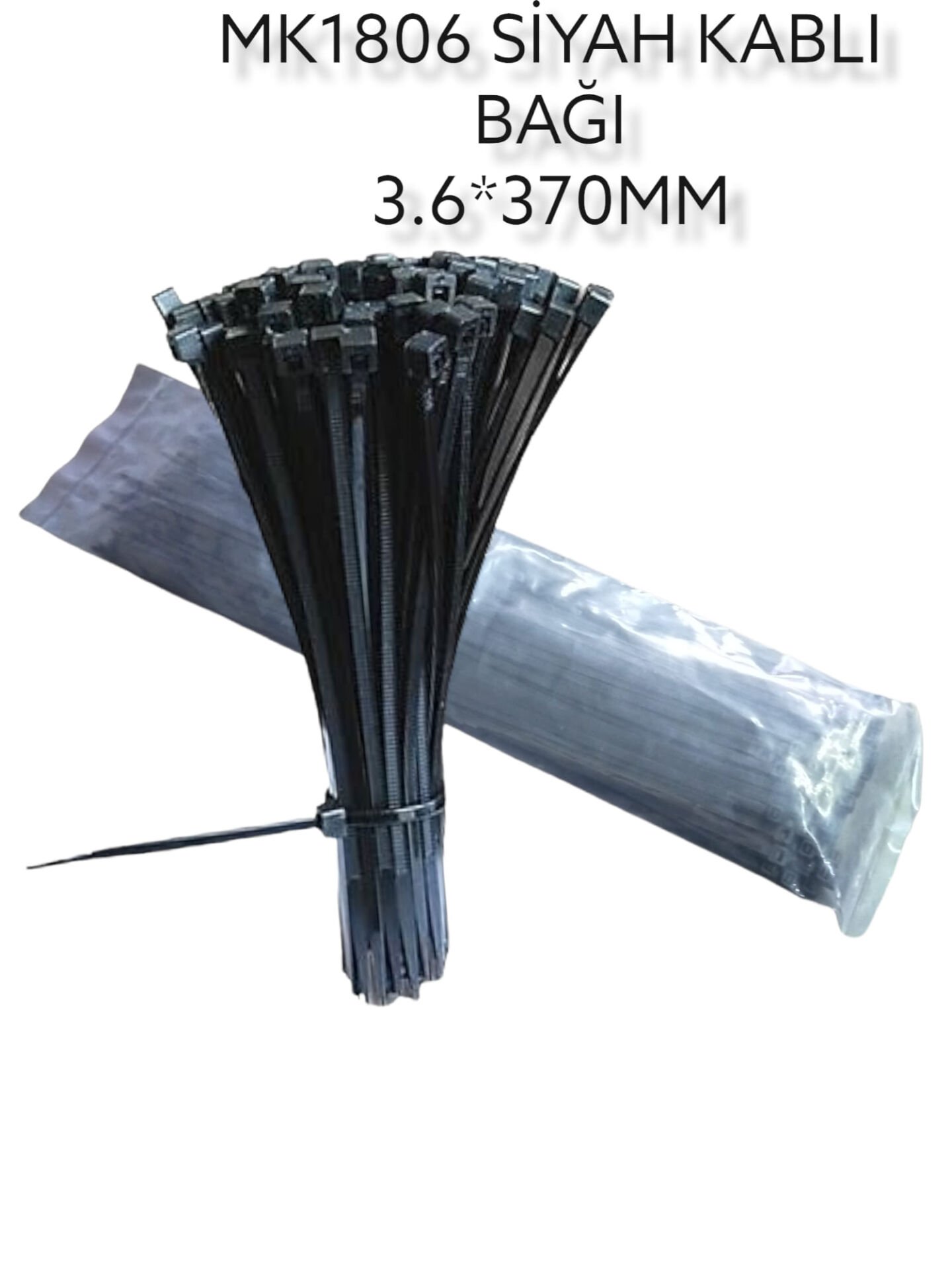 Mk1806 Bay-Tec Kablo Bağı 3.6*370Mm - Siyah