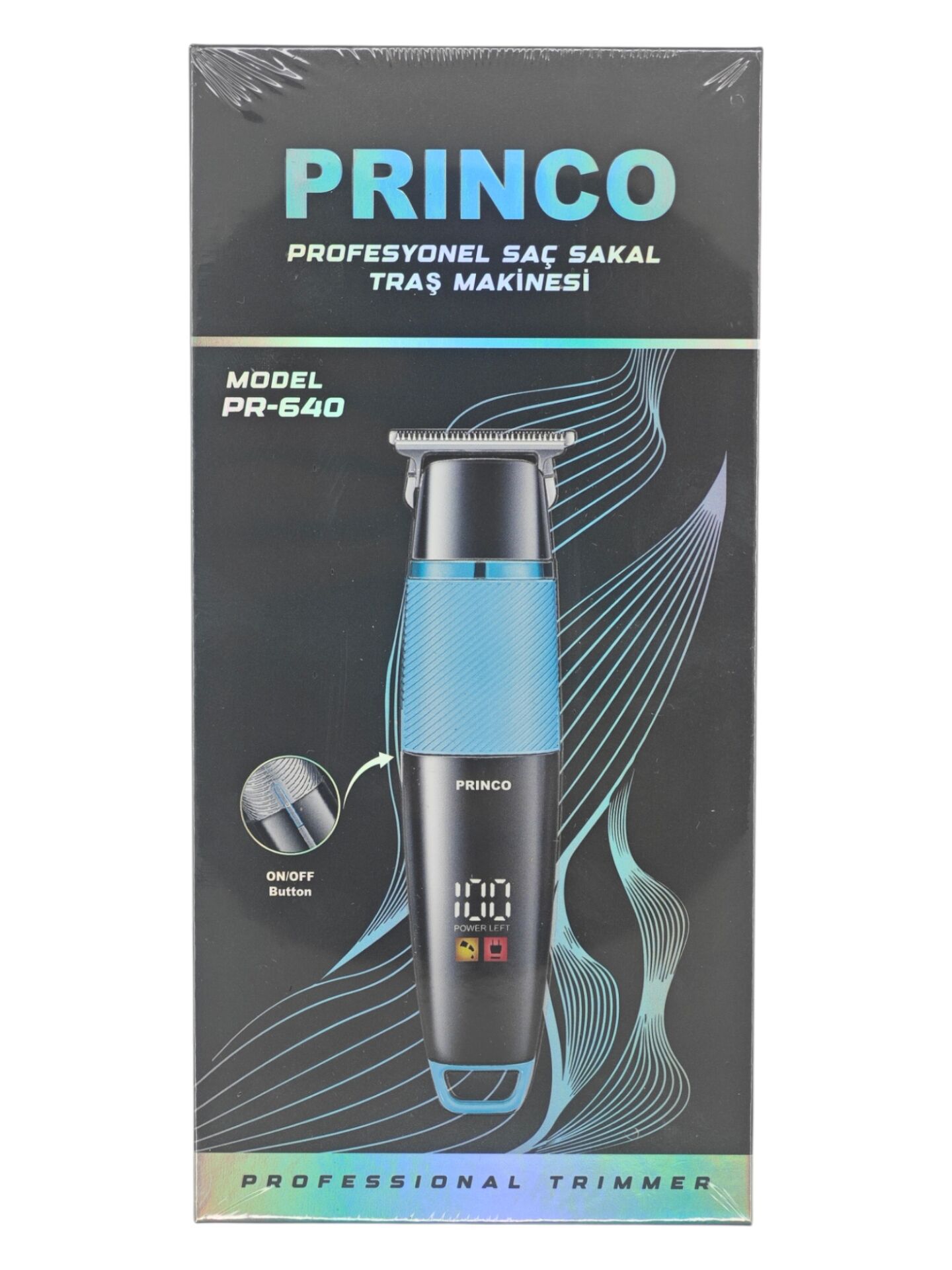 PR-640   Princo Şarjlı Saç Sakal Traş Makinesi