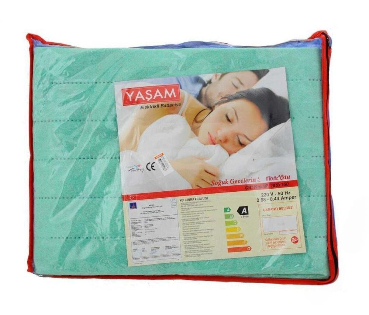 4730   Yaşam Elektrikli Battaniye 120*160cm - Çift Kişilik