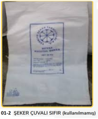01-2   Boş Şeker Çuvalı 60*100cm - Sıfır