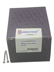 4250   Meridyen YHB Çinko 4.2*50mm Matkap Uçlu Vida 500lü