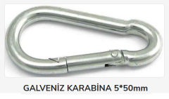10232   Yaylı Karabina 5*50Mm