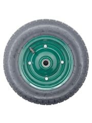 07460   Novax Rulmanlı Şişme Tekerlek 3.50-7 - Yeşil