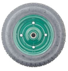 07460   Novax Rulmanlı Şişme Tekerlek 3.50-7 - Yeşil