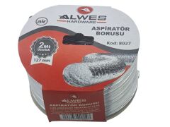 8027   Alwes Telli Aspiratör Borusu 2m*127mm