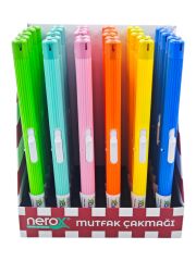 NRX-402Q   Nerox Çubuk Mutfak Çakmağı - Renkli