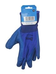 MRC-0901   Miraç Nitril İş Eldiveni 10'' 1/2 - Turkuaz Mavi