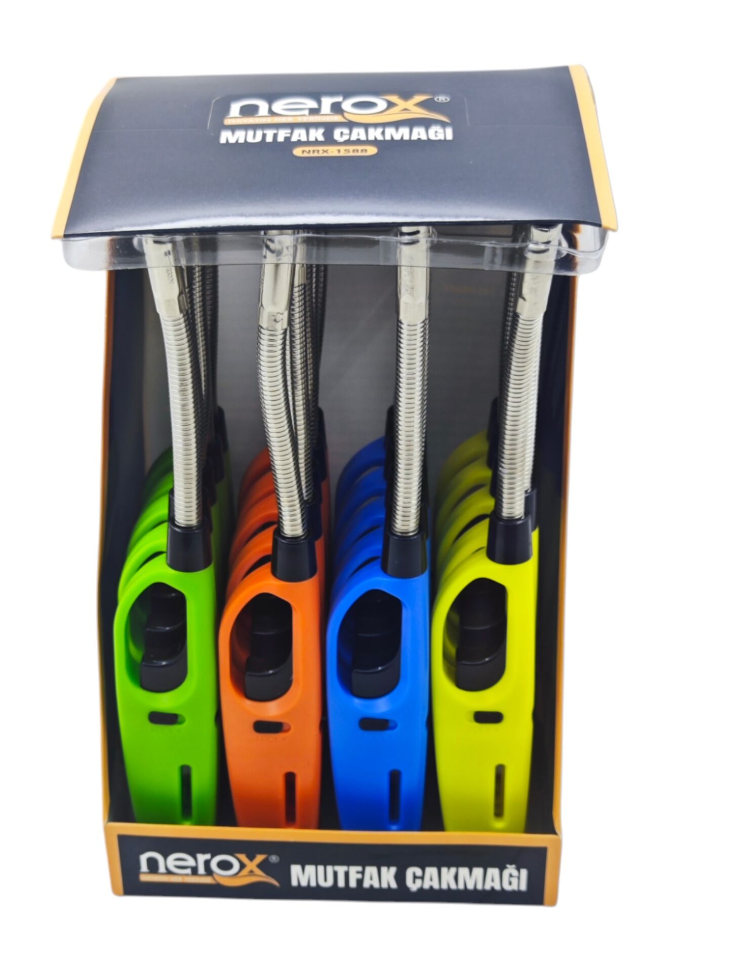 NRX-1588   Nerox Sprallı Mutfak Çakmağı