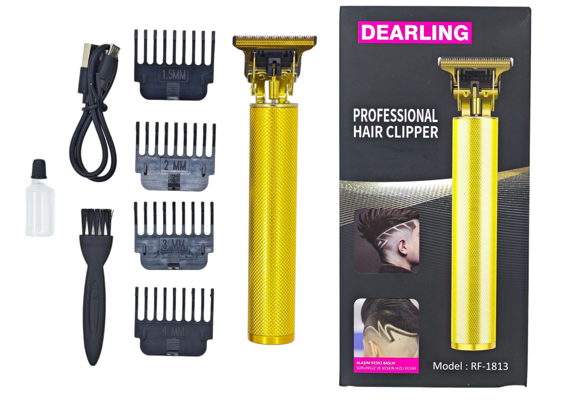 Rf-1813   Dearlıng Şarjlı Saç Kesme Makinesi