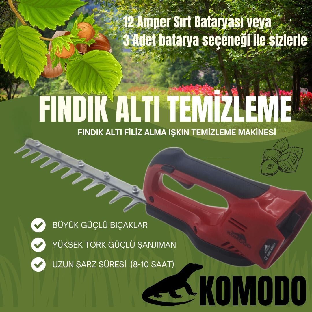 K53-1   Komodo Şarjlı Fındık Altı ışkın Temizleme Motoru