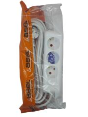 ASL-200 0217   Asel Ara Kablo Grup Priz 3lü 7m