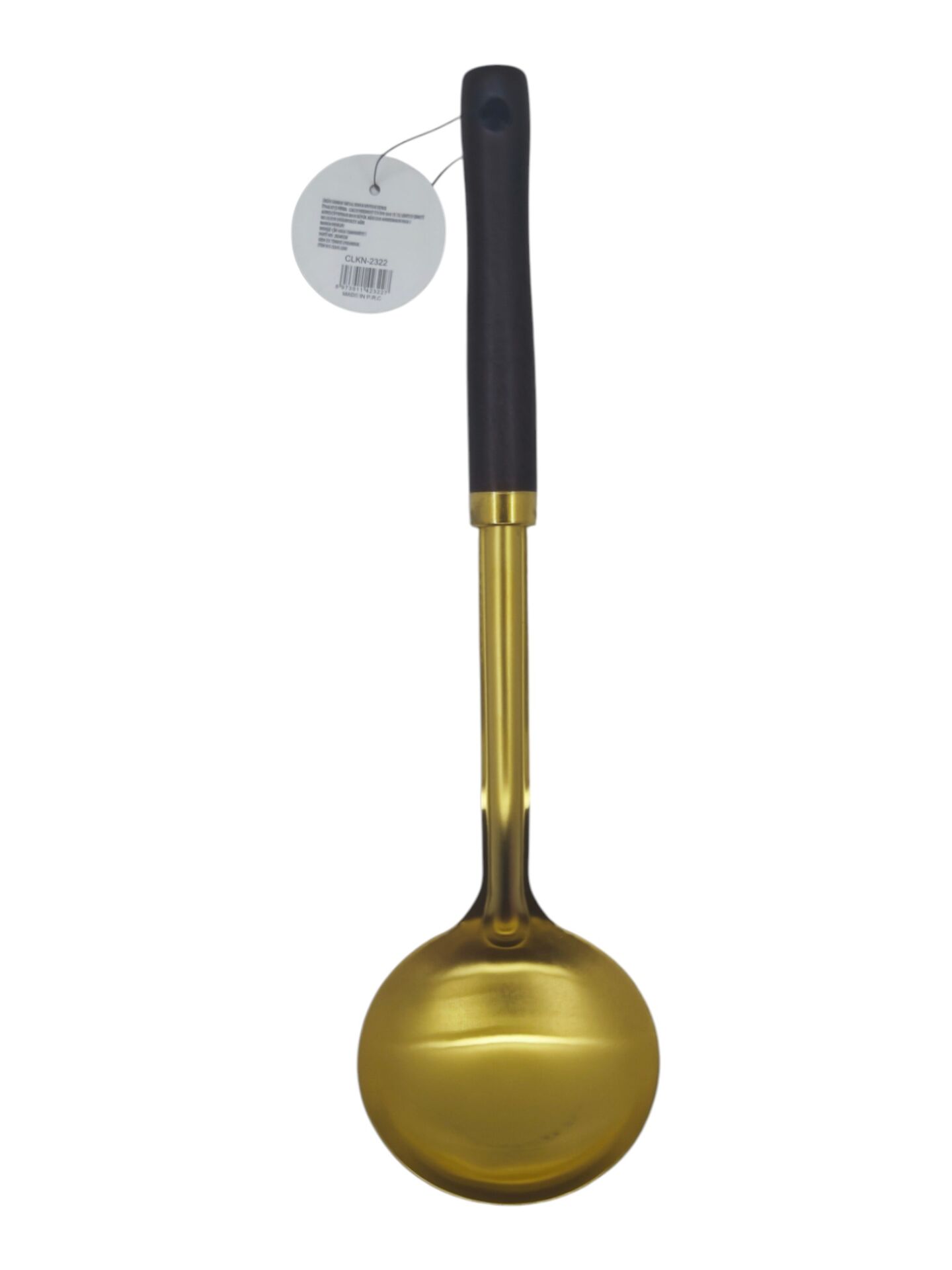 CLKN-2322   Newlife Ahşap Saplı Gold Kepçe
