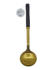 CLKN-2322   Newlife Ahşap Saplı Gold Kepçe