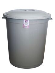 HP046   Hür Life Plastik Çöp Kovası 90lt - Jumbo