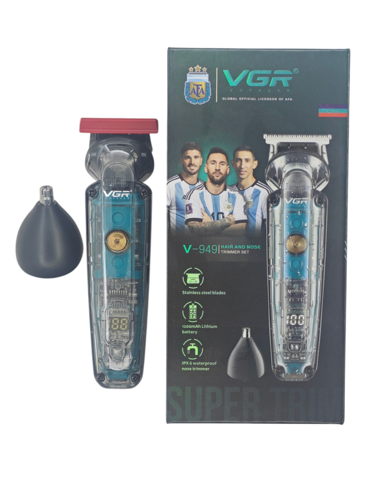 V-949   VGR Şarjlı Saç Sakal Traş Makinesi