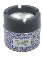 P-3047   Paxa Kokusuz Desenli Cam Küllük 330cc