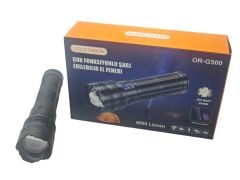OR-G500   Gold Orion 200W Şarjlı El Feneri 6000 Lümen