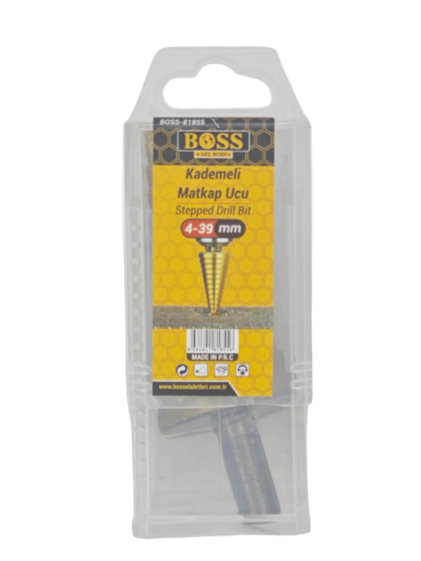 B-81855   Boss Kademeli Matkap Ucu 4-39mm