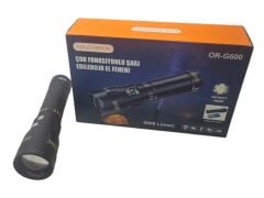 OR-G600   Gold Orion 200W Şarjlı El Feneri 6000 Lümen