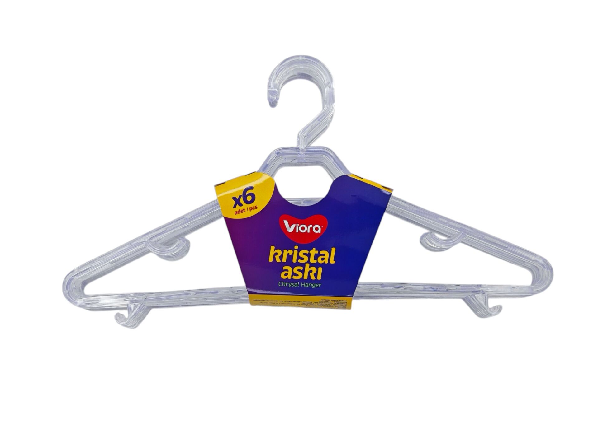 VRP-701   Viora Kristal Askı 6lı