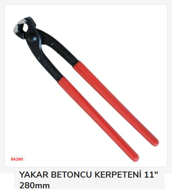 BK280   Yakar Betoncu Kerpeteni 11 280mm