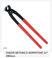 BK280   Yakar Betoncu Kerpeteni 11 280mm
