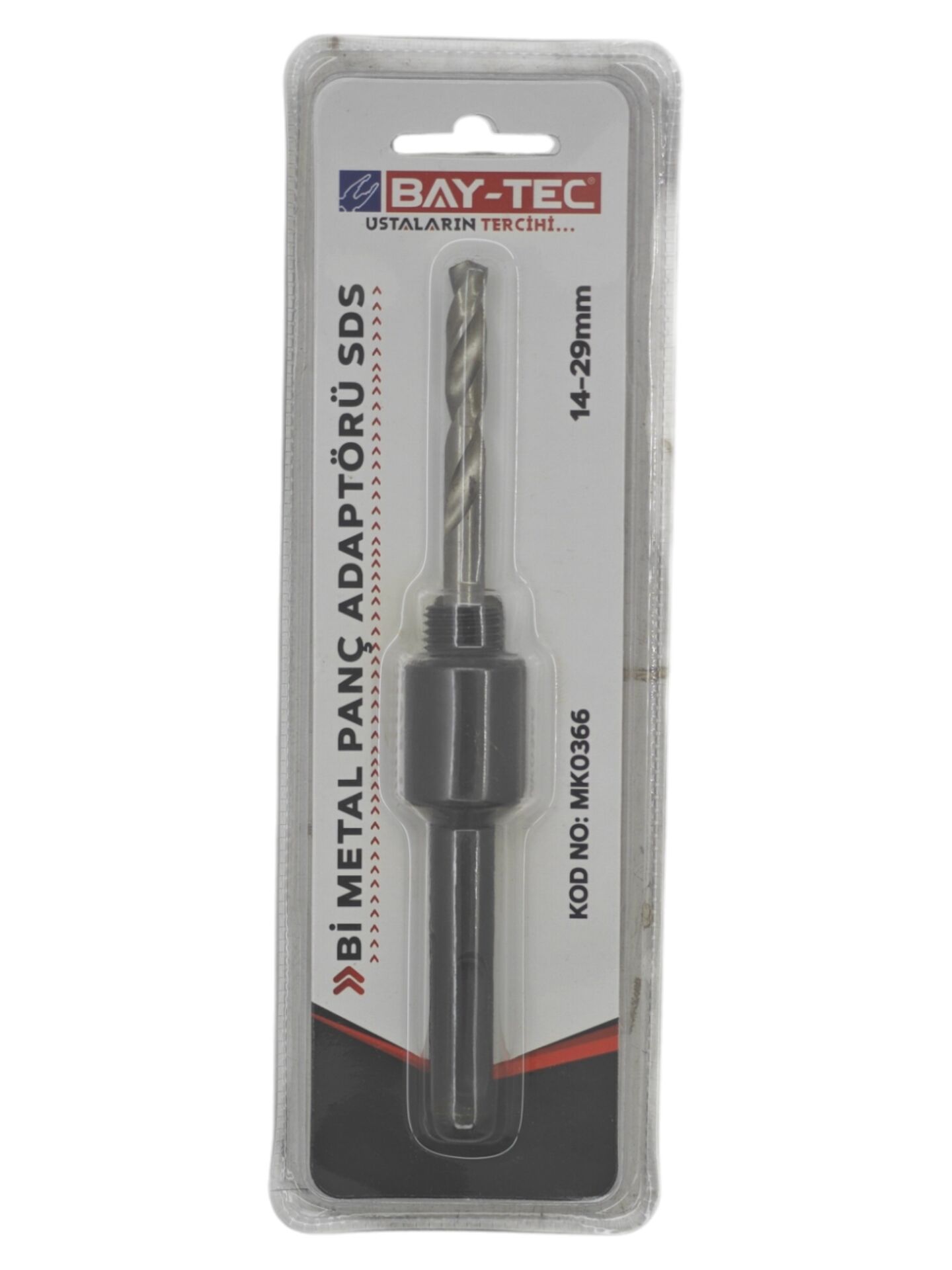 MK0366   Bay-Tec Bi Metal Panç Adaptörü 14-29mm - SDS