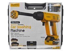 ACR-05   Auhma 21V Şarjlı Basınçlı Oto Yıkama Makinesi - Sarı