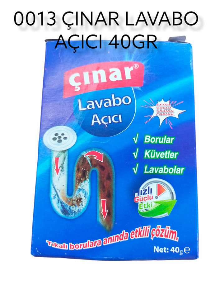 0013   Çınar Lavabo Aç 40Gr