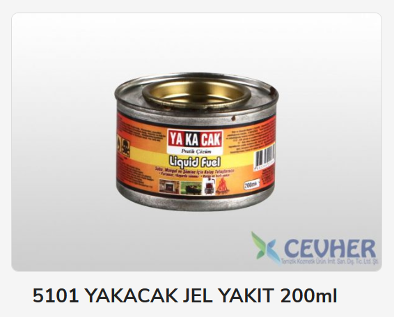 0064   Yakacak Jel Yakıt 200ml