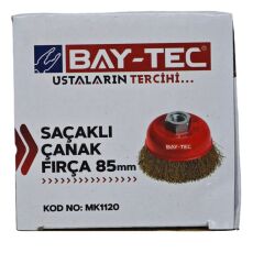 Mk1120   Bay-Tec Saçaklı Çanak Fırça 85Mm