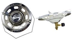 PK-635   Orgaz Poşetli Turbo Krom Piknik Tüp Kafası - Dar