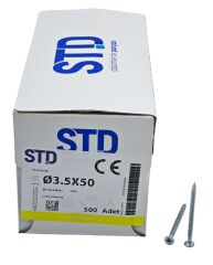 3550   STD 3.5*50mm Sunta Vidası 500lü