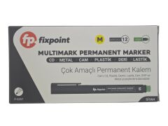 P-0257   Fixpoint Çok Amaçlı Permament Kalem - Siyah