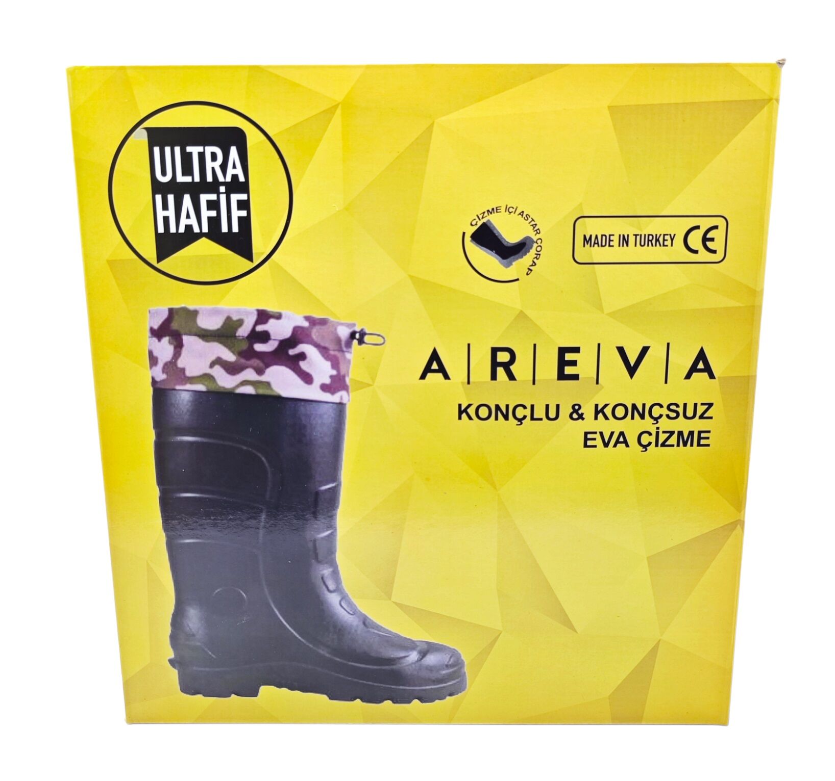 05692   Arısan Areva Eva Çizme - Termal Çoraplı