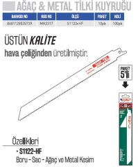 Mk2317   Bay-Tec Tilki Kuyruğu S1122-Hf 5Li (Metal)