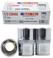 Mk2914   Bay-Tec 1/2 Altı Köşe Lokma 17Mm