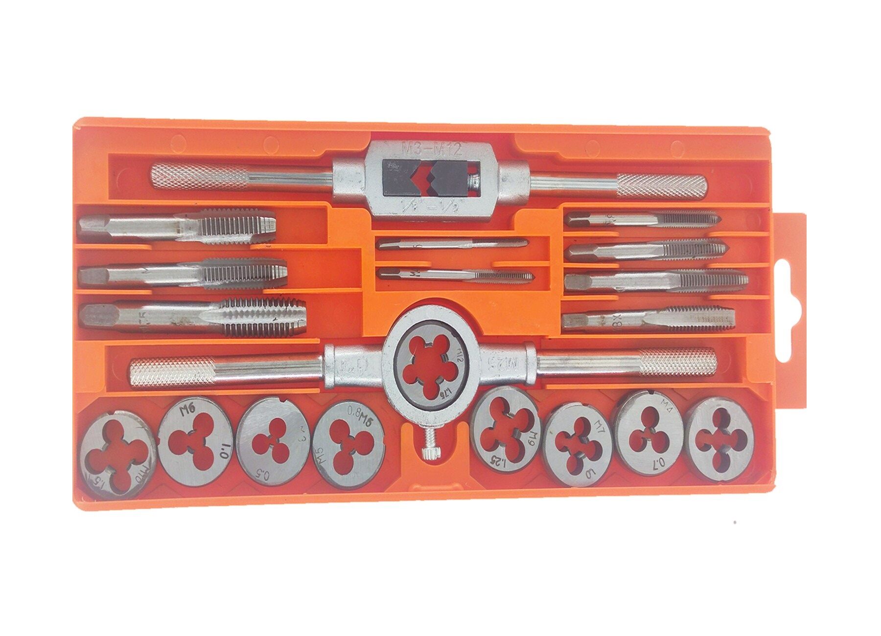 16215   Metrik Kılavuz Pafta Ve Vida Açma Seti 20Prç