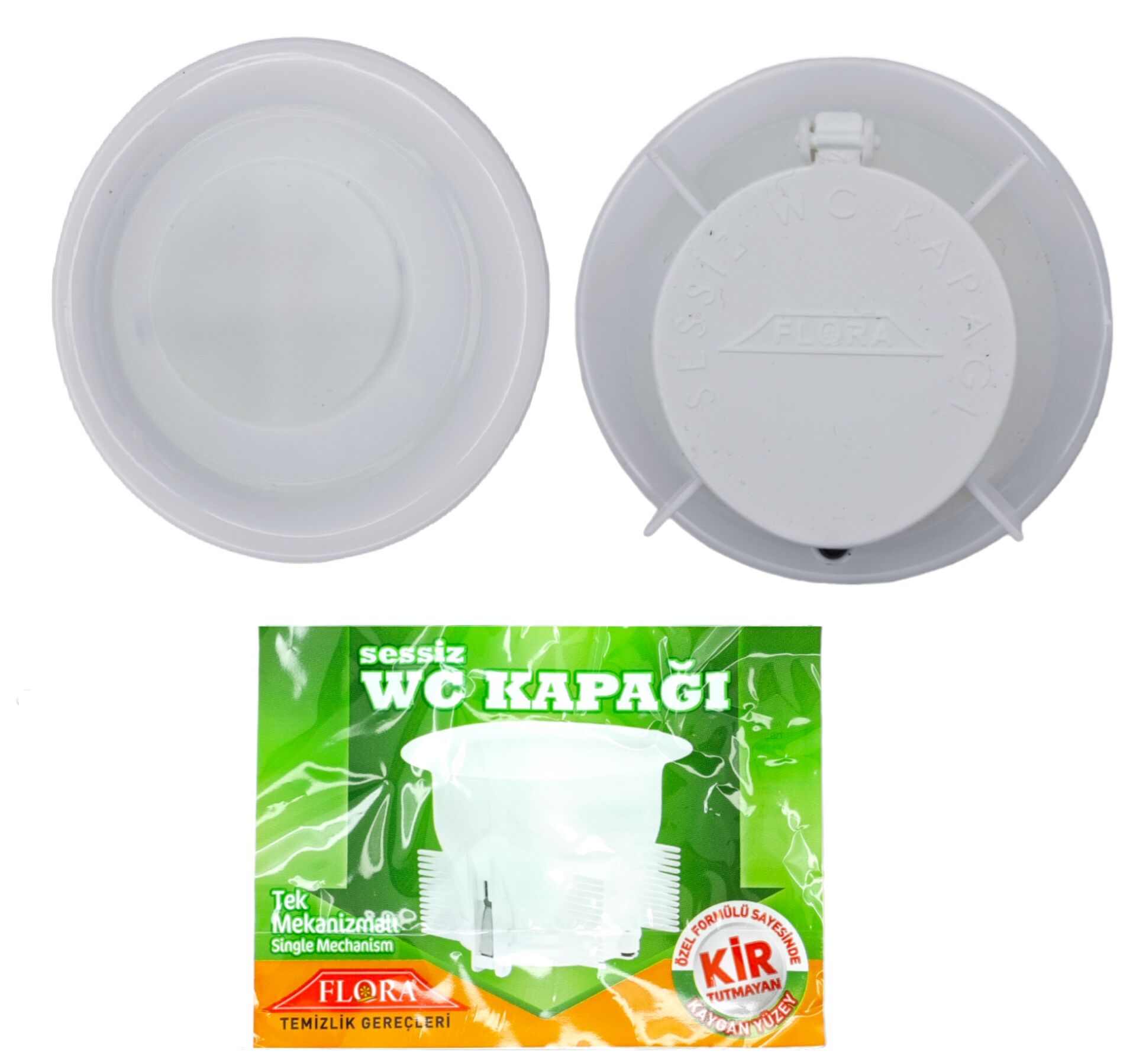F100   Flora Sessiz Wc Kapağı - Tek Kapak