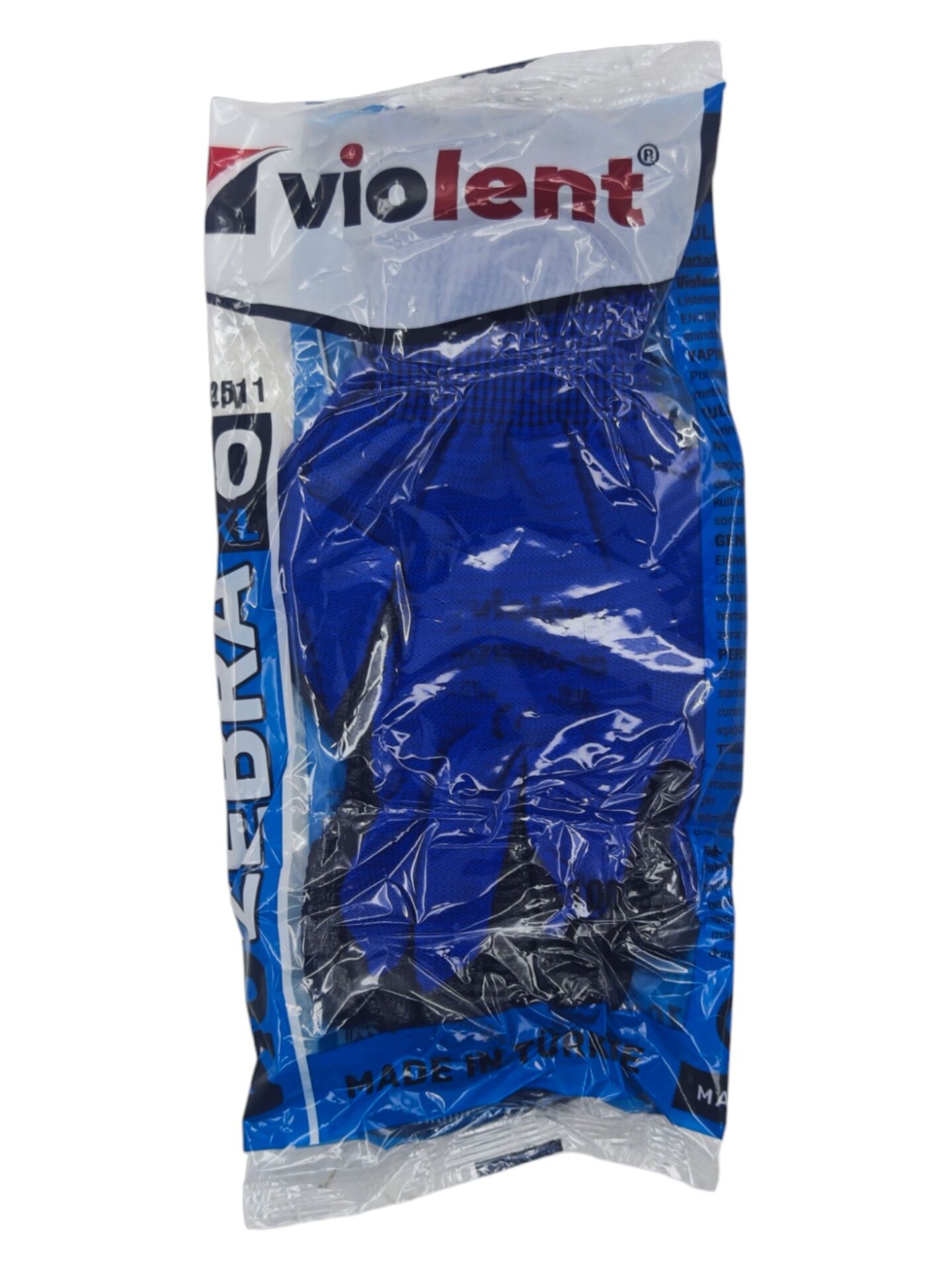 VIO2511   Violent Mavi/Siyah VioZebra Eldiven 10''