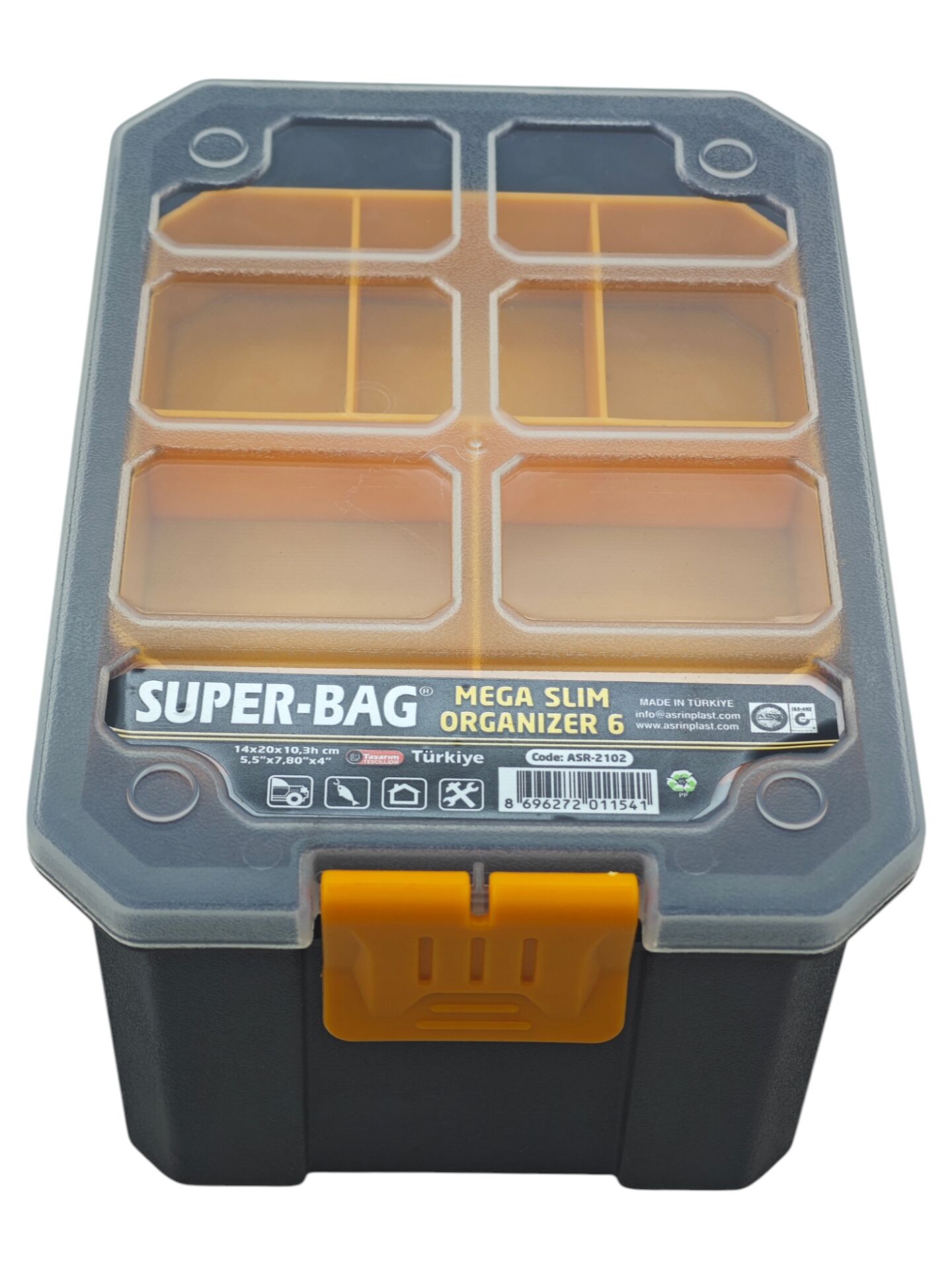 ASR-2102   Super-Bag 6li Mega Slim Organizer
