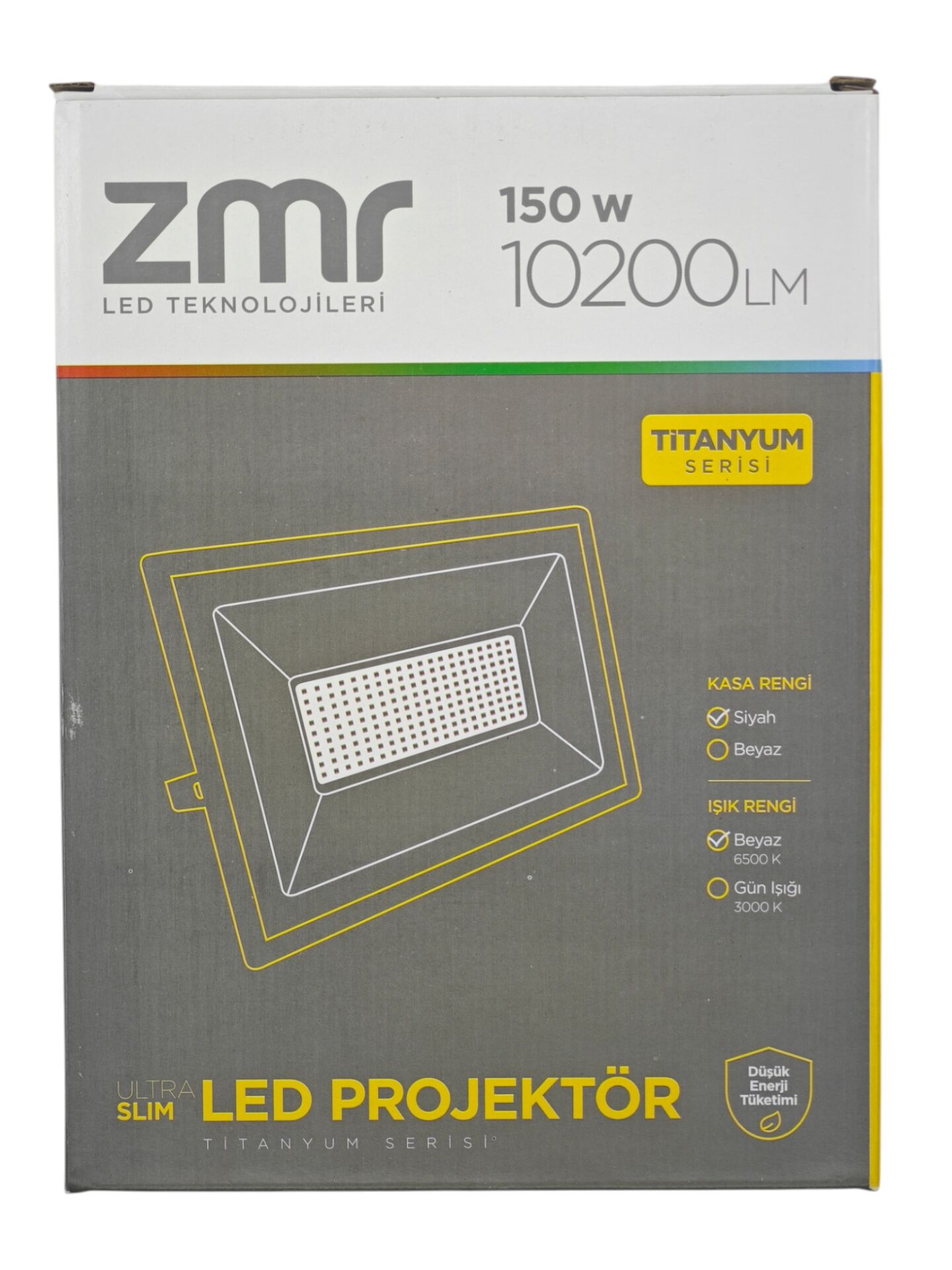 ZMR-313/S   ZMR 150W Ultra Slim Led Tablet Led Projektör