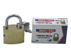 MK2333   Bay-Tec Sarı Asma Kilit 32mm