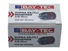 MU2530   Bay-Tec Supra Kilitli Metal Mandren 3/8 10mm